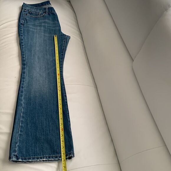 Abercrombie & Fitch Vintage Cotton Dark Wash Denim Women Jeans Size 8S - Picture 5 of 10